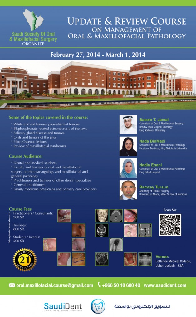 Update & Review Course on Management of Oral & Maxillofacial Pathology