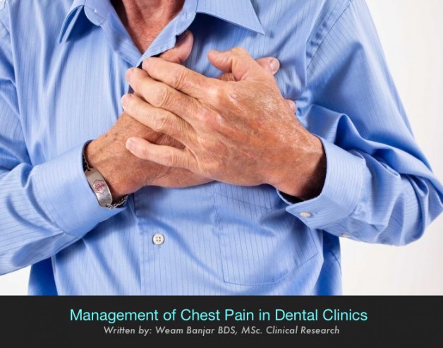 Management of Chest Pain in Dental Clinics