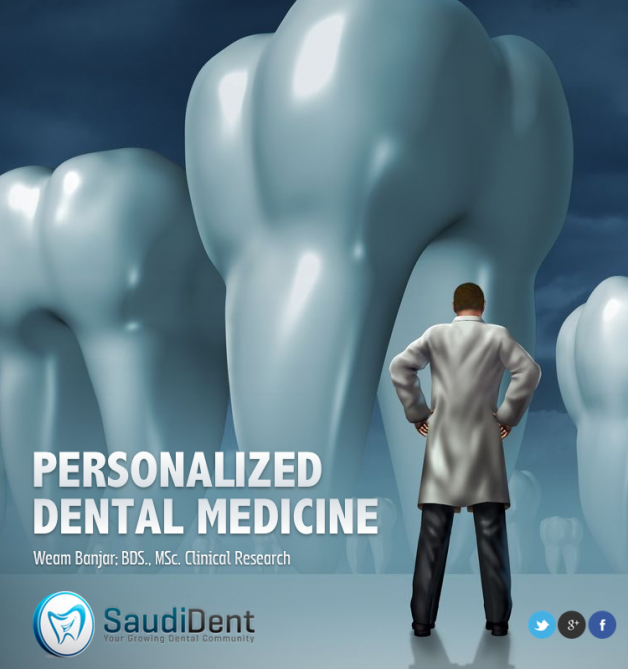 Personalized Dental Medicine … A Call for a Change