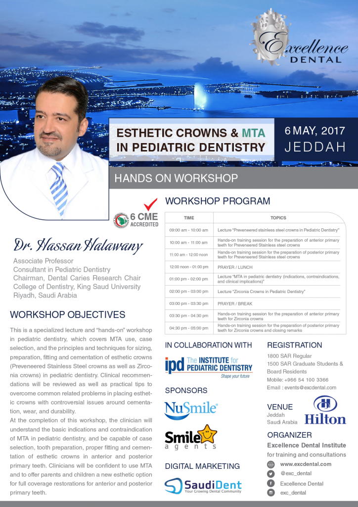 ESTHETIC CROWNS & MTA IN PEDIATRIC DENTISTRY – SaudiDent