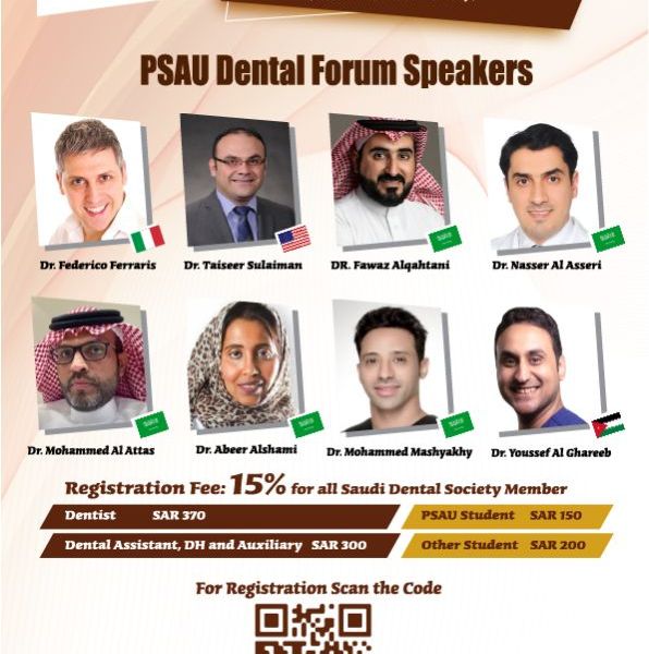 PSAU Dental forum Speakers