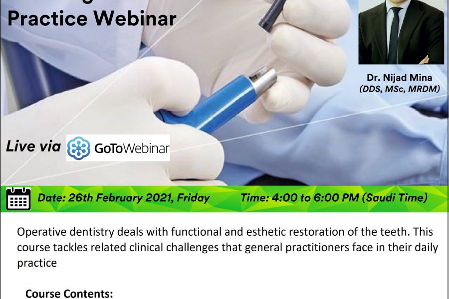 Overcoming Restorative Challenges In Our Clinical Practice Webinar