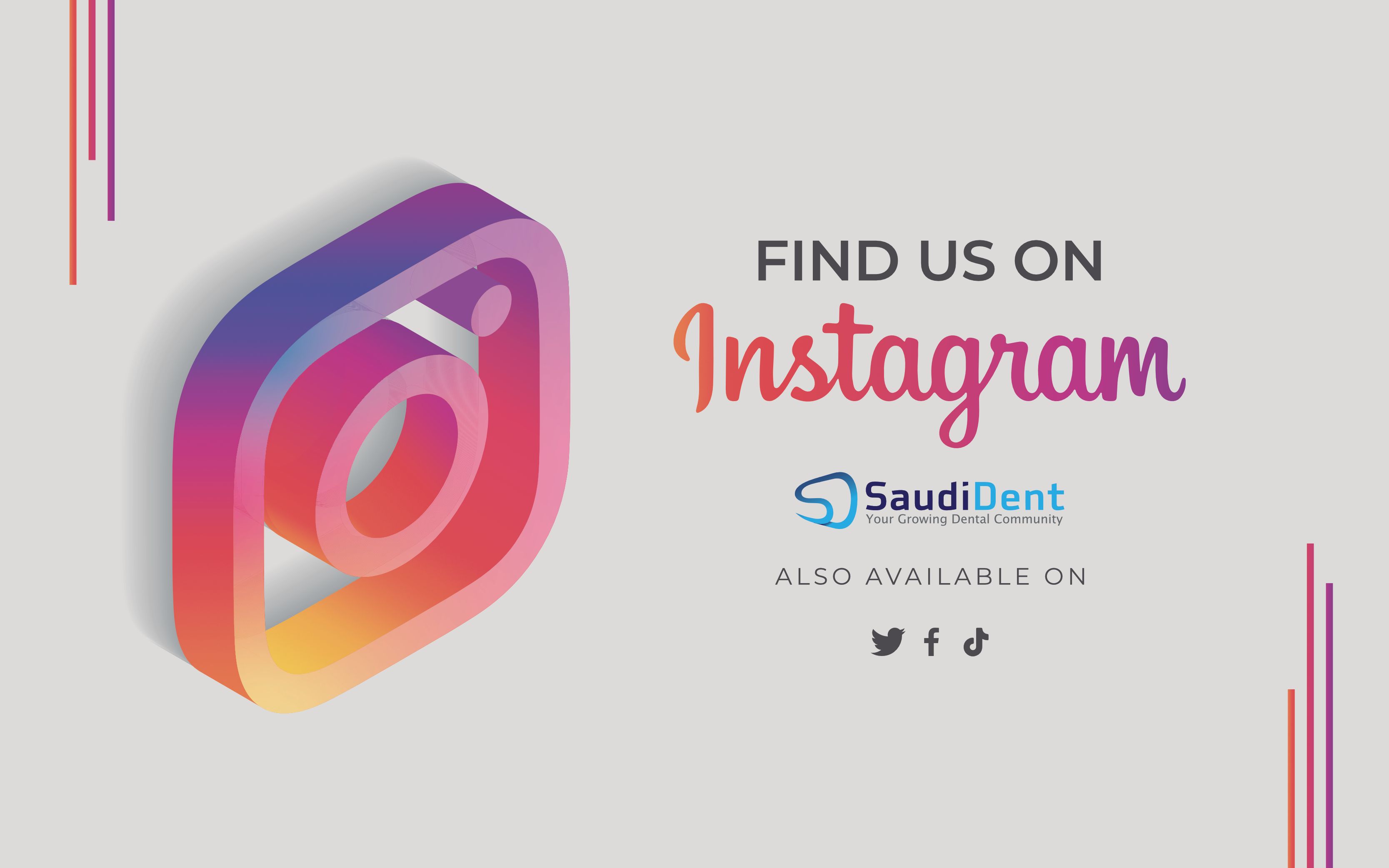 Find us on Instagram